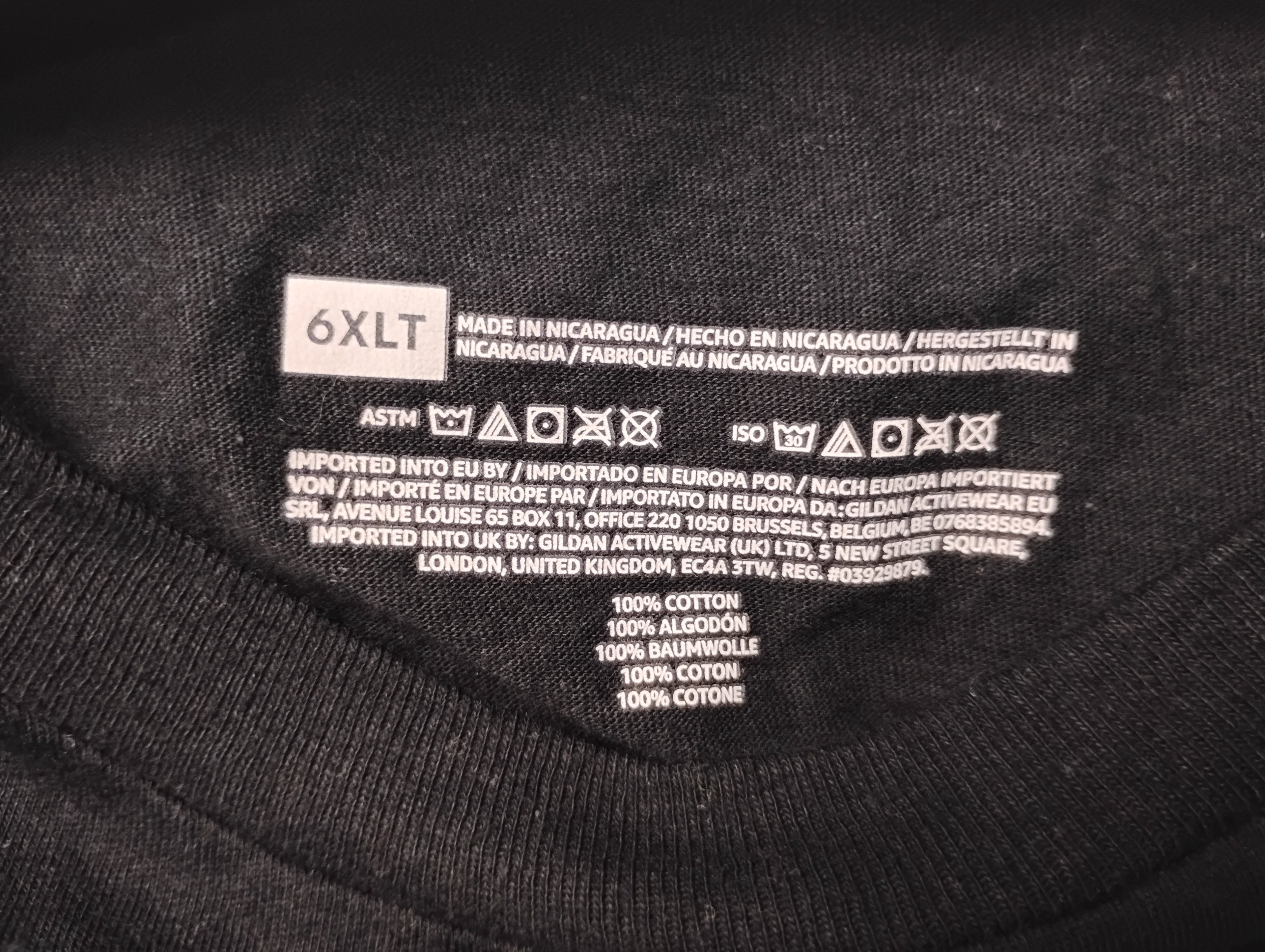 T shirt Carnival Staff 6XLT 100% Cotton