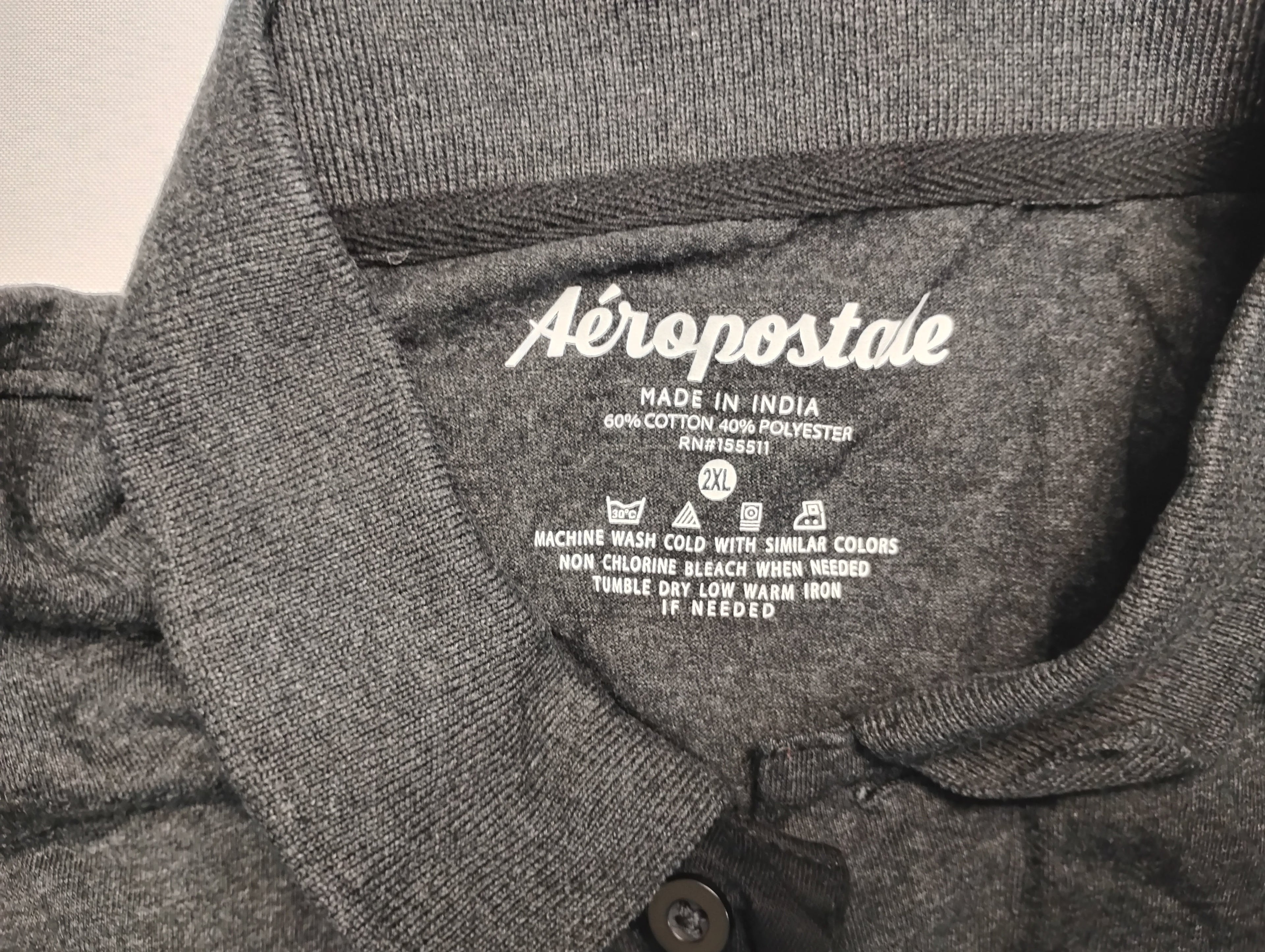 Camisa manga corta Marca Aeropostal 2XL