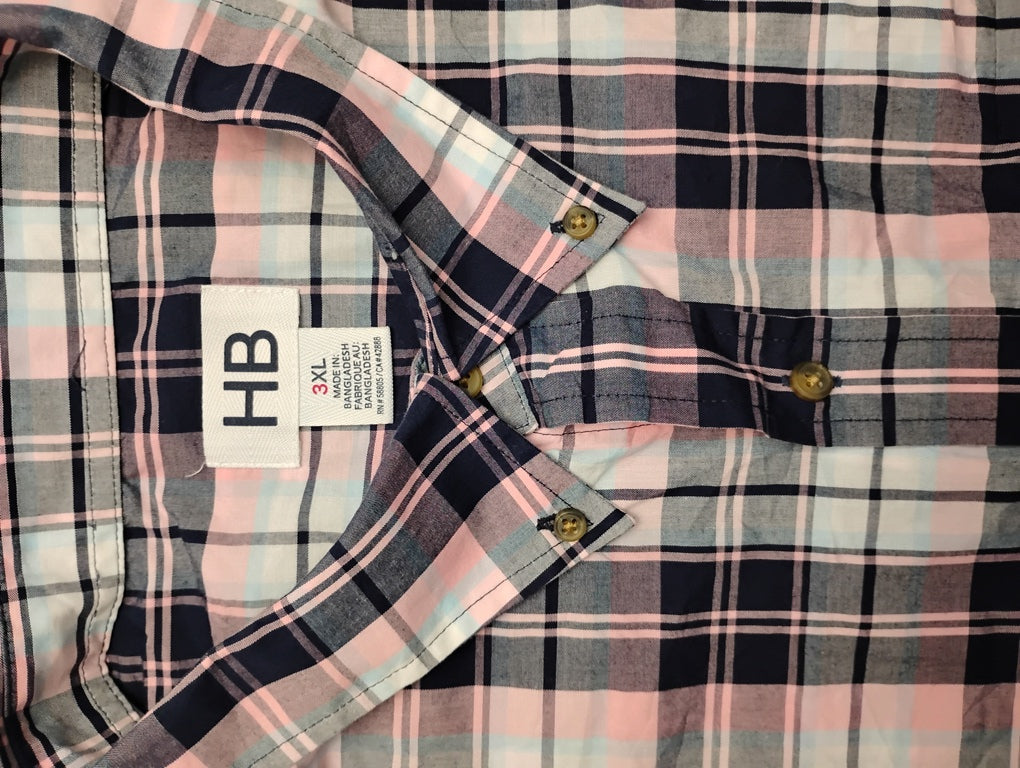 Camisa manga corta marca HB 3XL