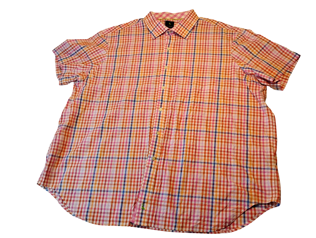 Camisa manga corta Marca TAILORDBYRD Size 4XL | 100% Cotton