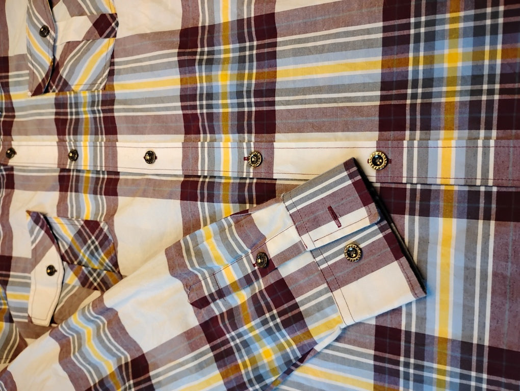 Camisa manga larga marca ABLANCHE NEW YORK | Size 4XL