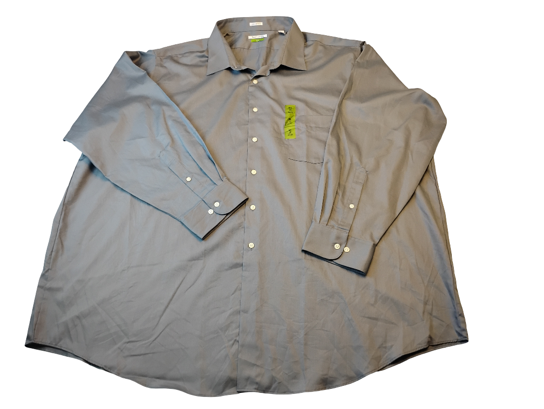 Camisa manga larga con bolsillo Marca VanHeusen Big Size 20