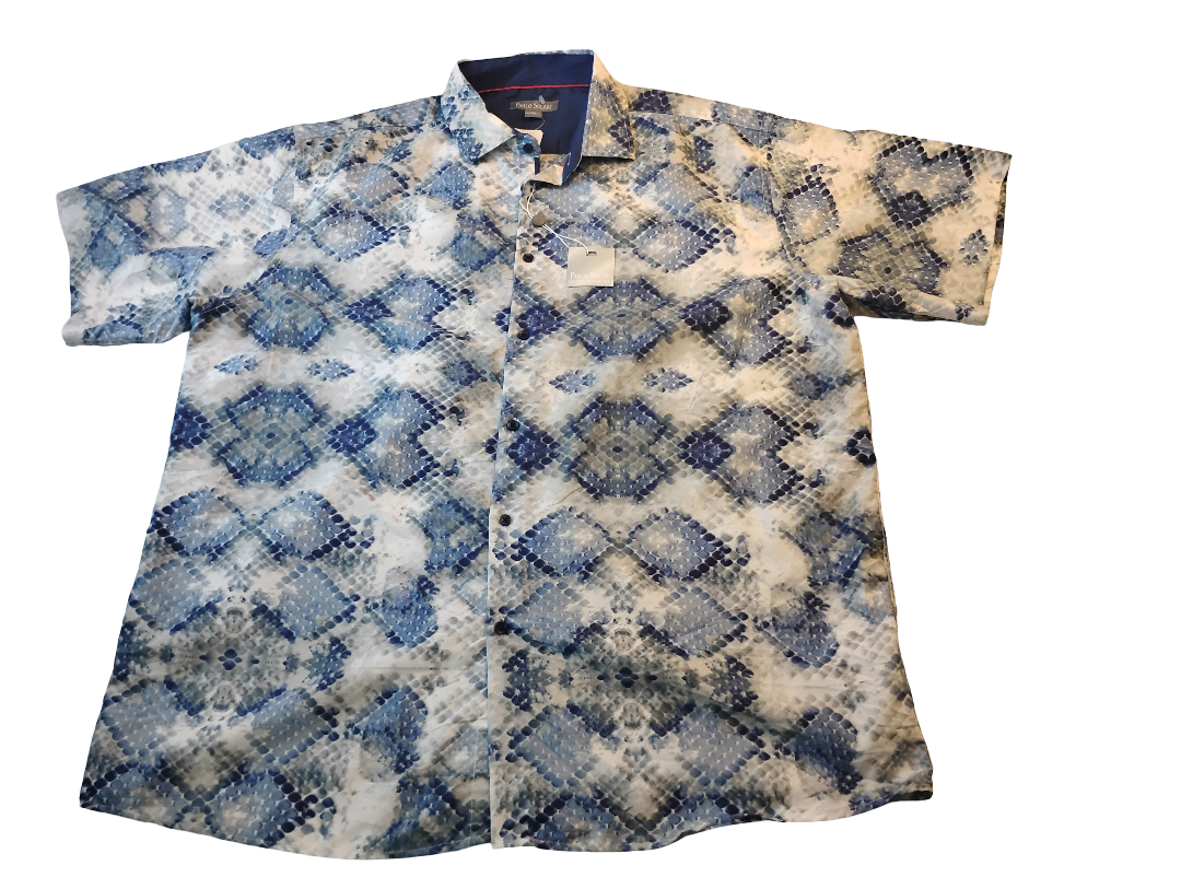 Camisa Manga Corta Marca Paulo Solari Size 3X