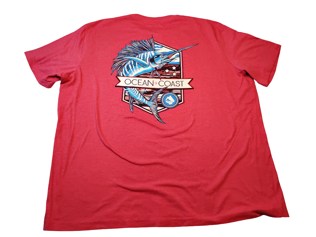 T-shirt Marca Ocean + Coast | Size 2XLT