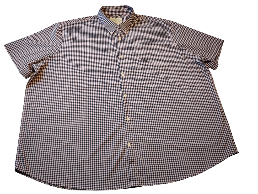 Camisa manga corta de botones con bolsillo | Marca ST JOHN'S BAY | Size 3XL