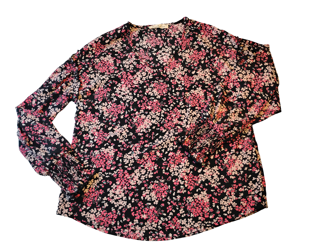 Blusa Vine & Love | 100% Rayon | Size 2X