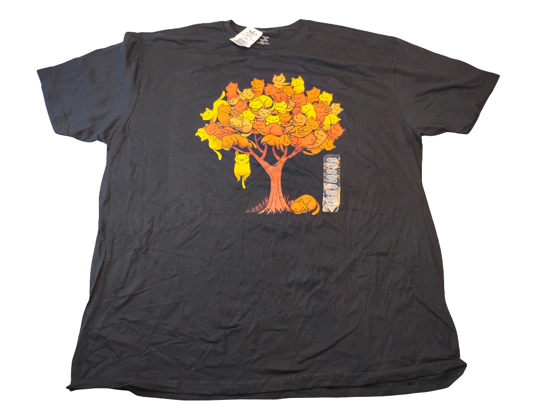 T Shirt Marca GRAPHICS CON ESTAMPADOS DE GATITOS | 2XL