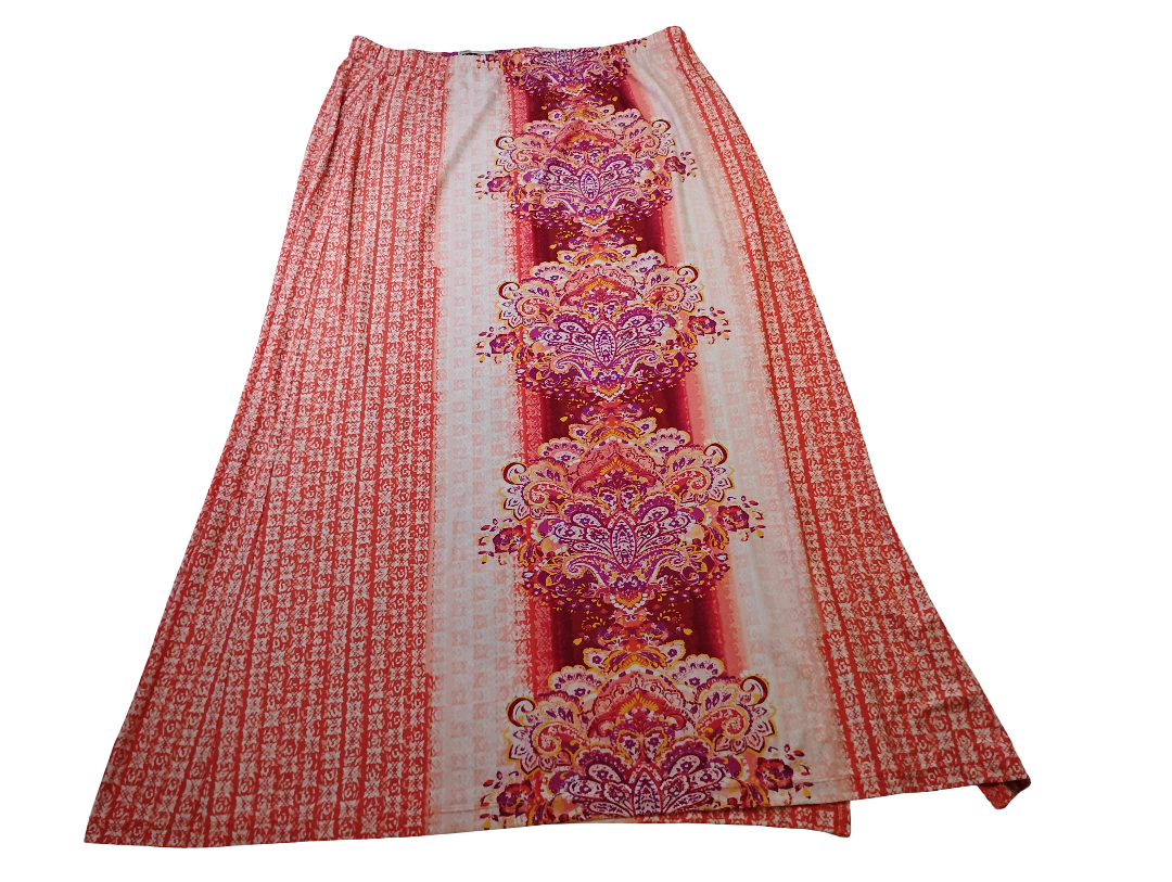 Falda con hermoso estampado  Marca Cato | Size 18/20W