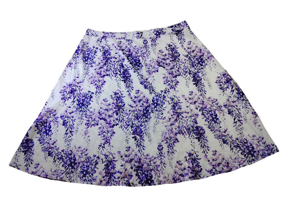 Falda con estampado floral | Size 3XL