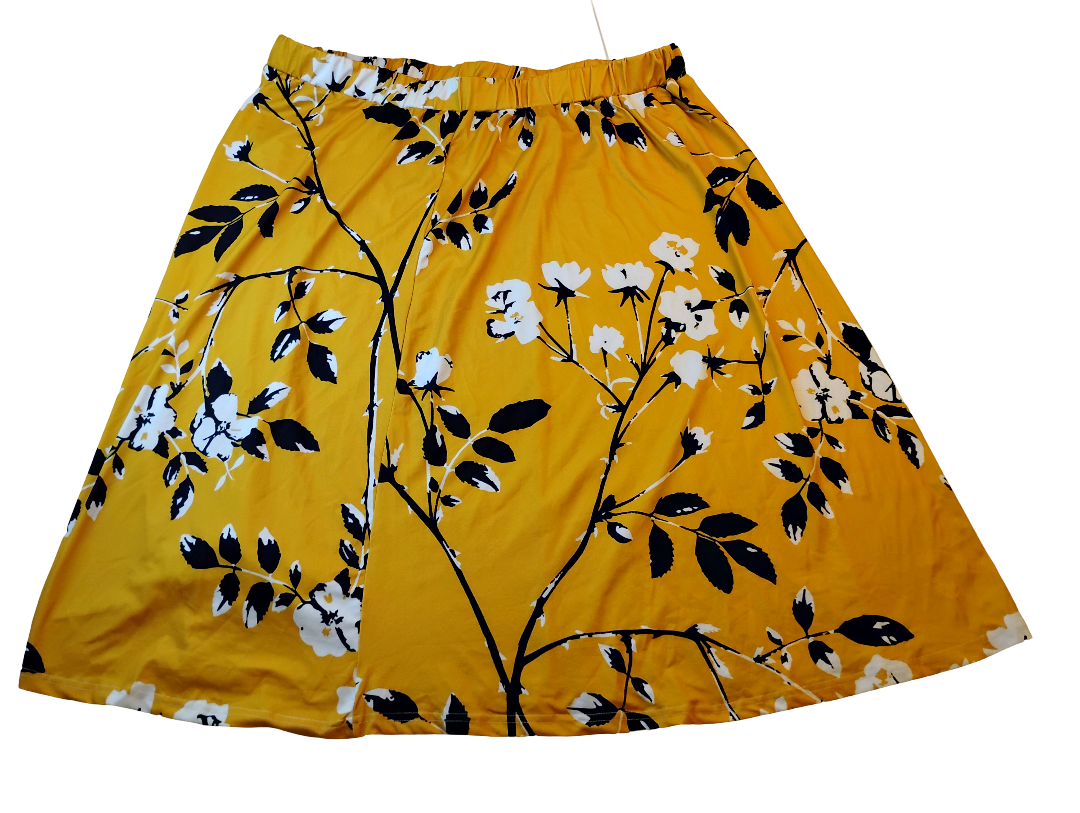 Falda con hermosos estampados florales | Size 5XL