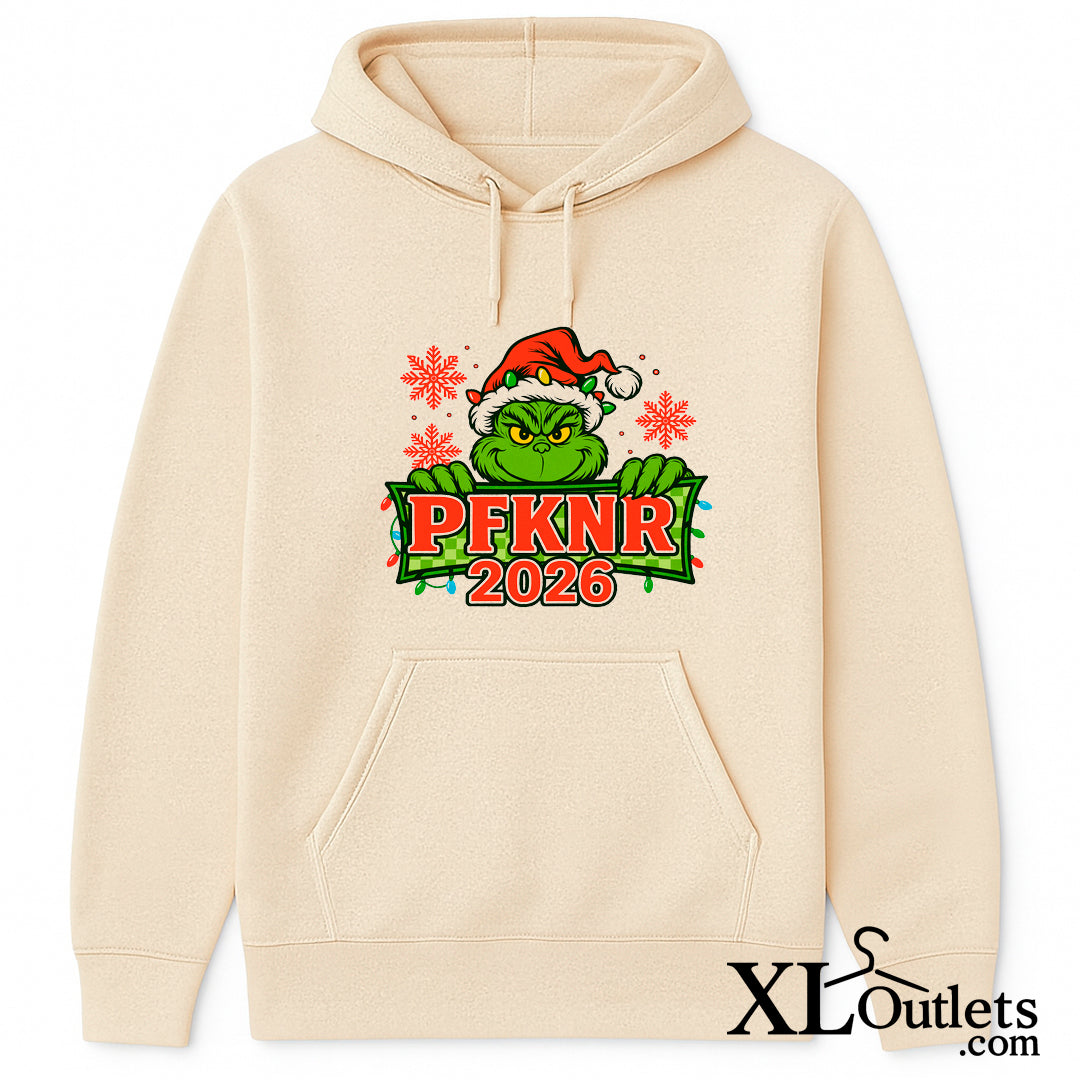 Hoodies Crema | Christmas PfknR  | Mix 118  | Size - S, M, L, XL | 100% COTTON