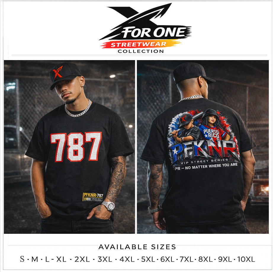 PFKNR-787 Puerto Rico Street Series Tee – VIP Edition
