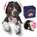 Famikako Dog Ear Muffs Noise Protection 22dB NRR Small White Pink Adjustable
