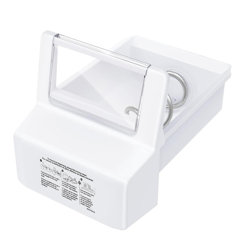 ALVAR WPW10558423 Ice Bucket Assembly for Whirlpool Kenmore Maytag Amana