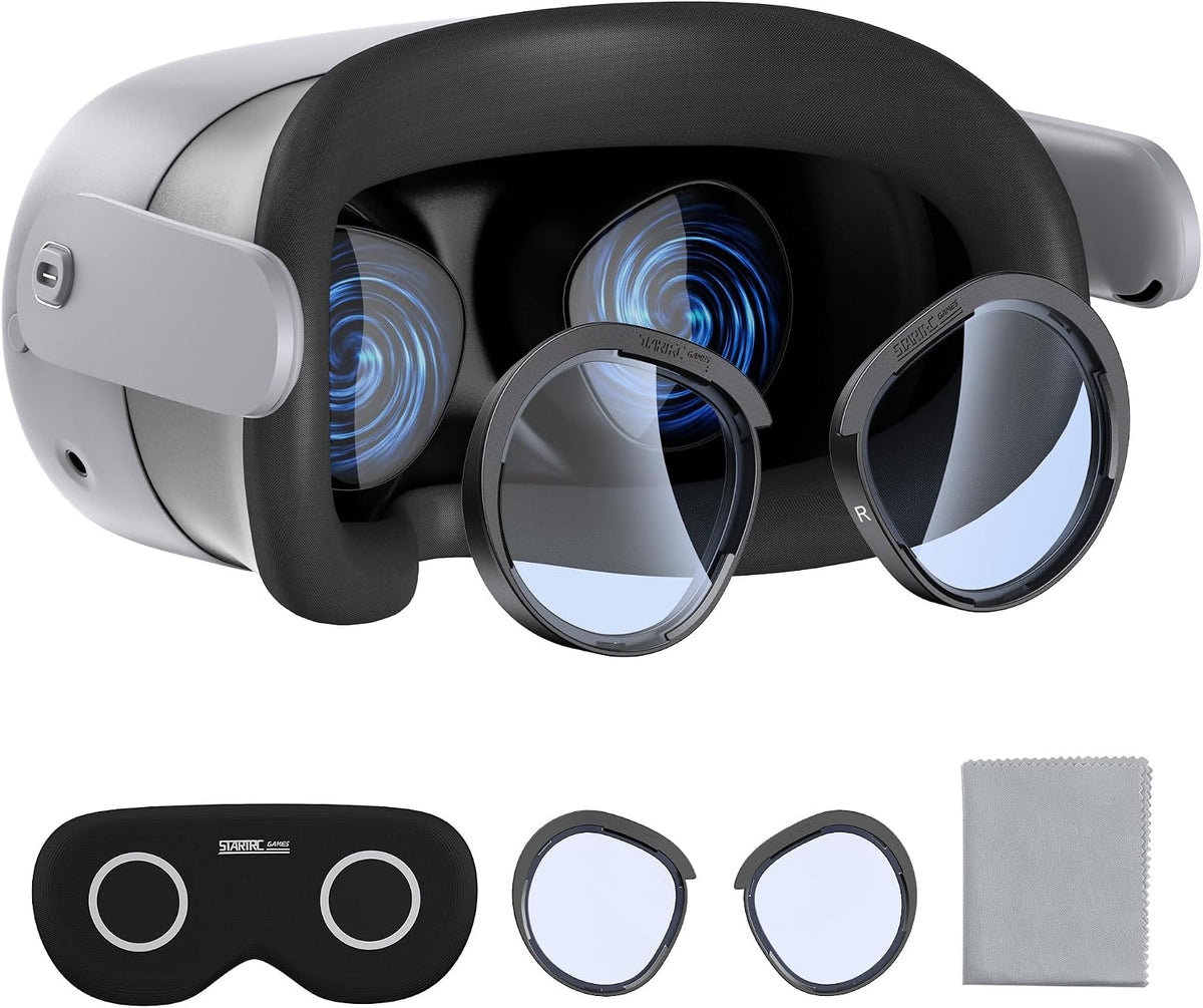 STARTRC GAMES Lens Protector Set for Meta Quest 3S/2 Blue Light Anti-Scratch