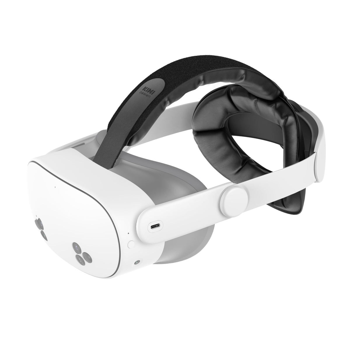 KIWI design K4 Head Strap for Meta Quest 3/3S VR Comfort Adjustable White