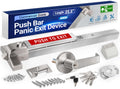 Hawaminent 304 Stainless Steel Panic Bar Exit Device 26-41" Door w/ Lever