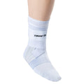 ZAMST A1 Ankle Brace Sports Support Right Foot Medium White 3-Way Straps