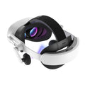 KIWI design K4 Duo Audio Battery Head Strap for Meta Quest 3/3S 45W Black