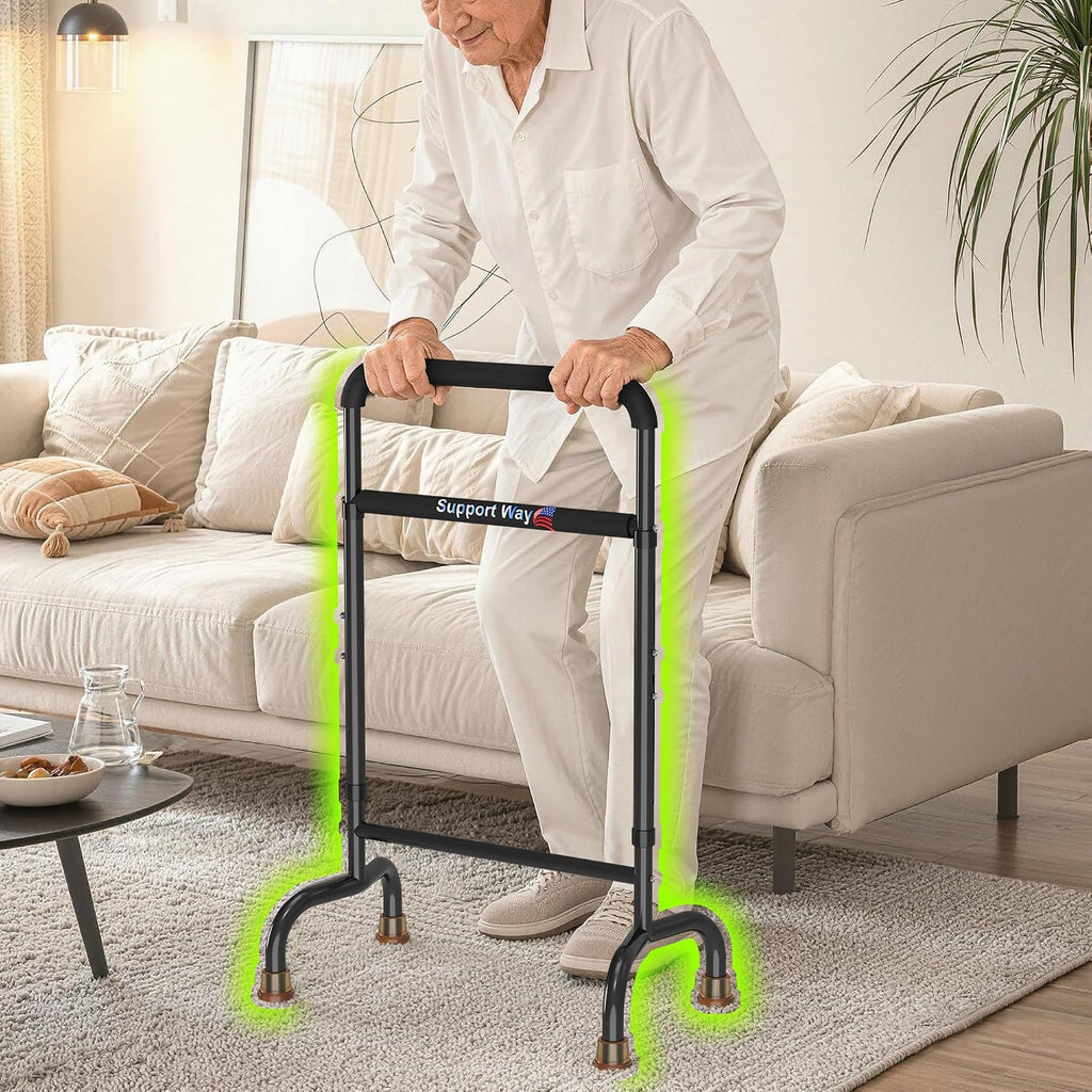 Stand Assist for Seniors Adjustable Sit to Stand Support Handle 600 lb Portable Chair Aid