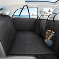 Brlako Dog Car Seat Cover 60" XL Hard Bottom Hammock for Trucks SUVs Black