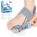 Bunion Corrector for Women & Men Adjustable Knob Big Toe Straightener Splint Grey