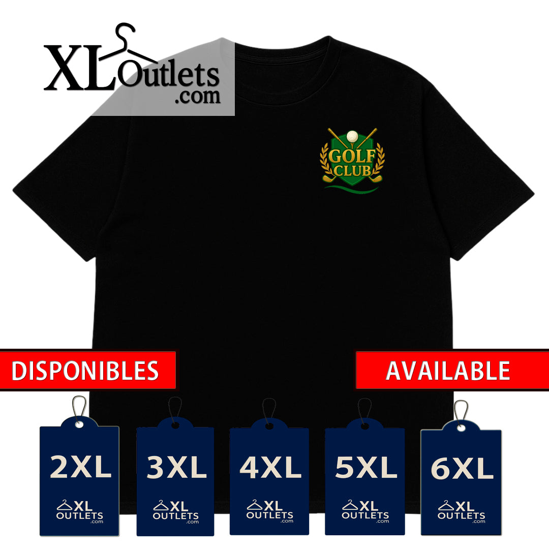 T-shirt | Golf Club | Mix 72 | Size - S, M, L, XL, 2XL, 3XL, 4XL, 5XL, 6XL | 100% COTTON