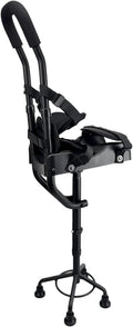 BYIECLD Hands Free Knee Crutch Adjustable Mobility Support Left & Right Leg 275 lb