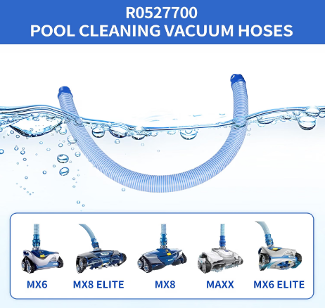 GIESIOE 8 Pack 39" Pool Cleaner Hoses for Zodiac MX6 MX8 Baracuda Twist Lock