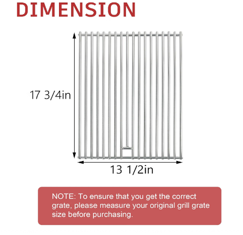 GDCERIX Grill Grate 33779 for Lynx Sedona 30" 42" L500 L700 304 Stainless Steel