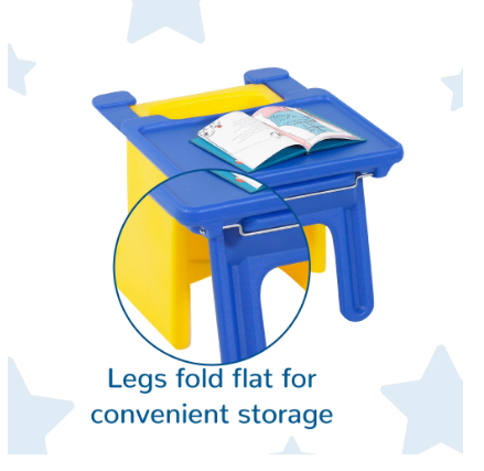 Children's Factory Edutray Desk Attachment for Chair Cube Blue TRAY ONLY