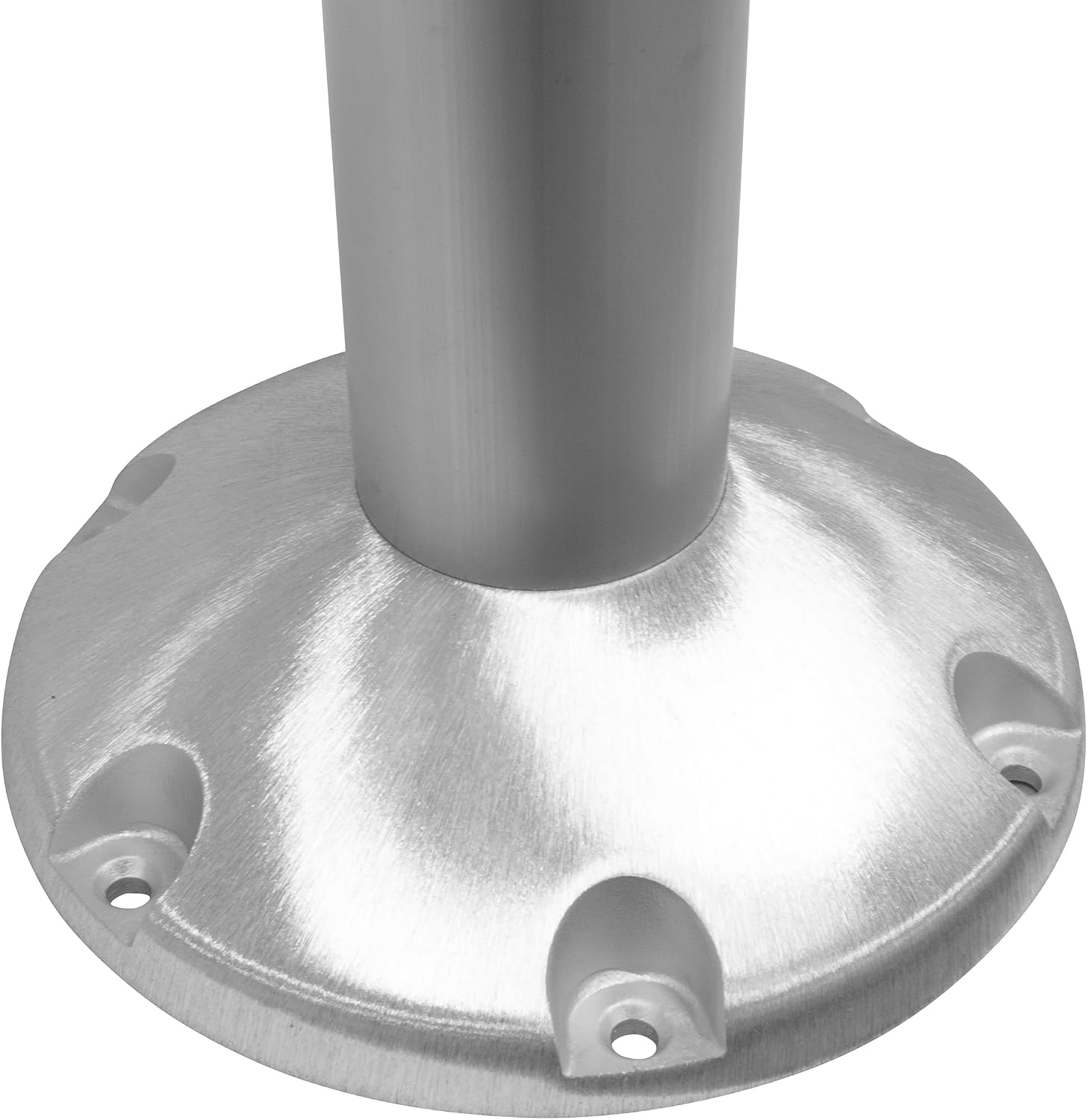 Wise 8WP23-15S 15" Fixed Boat Seat Pedestal Heavy Duty Aluminum Silver Locking