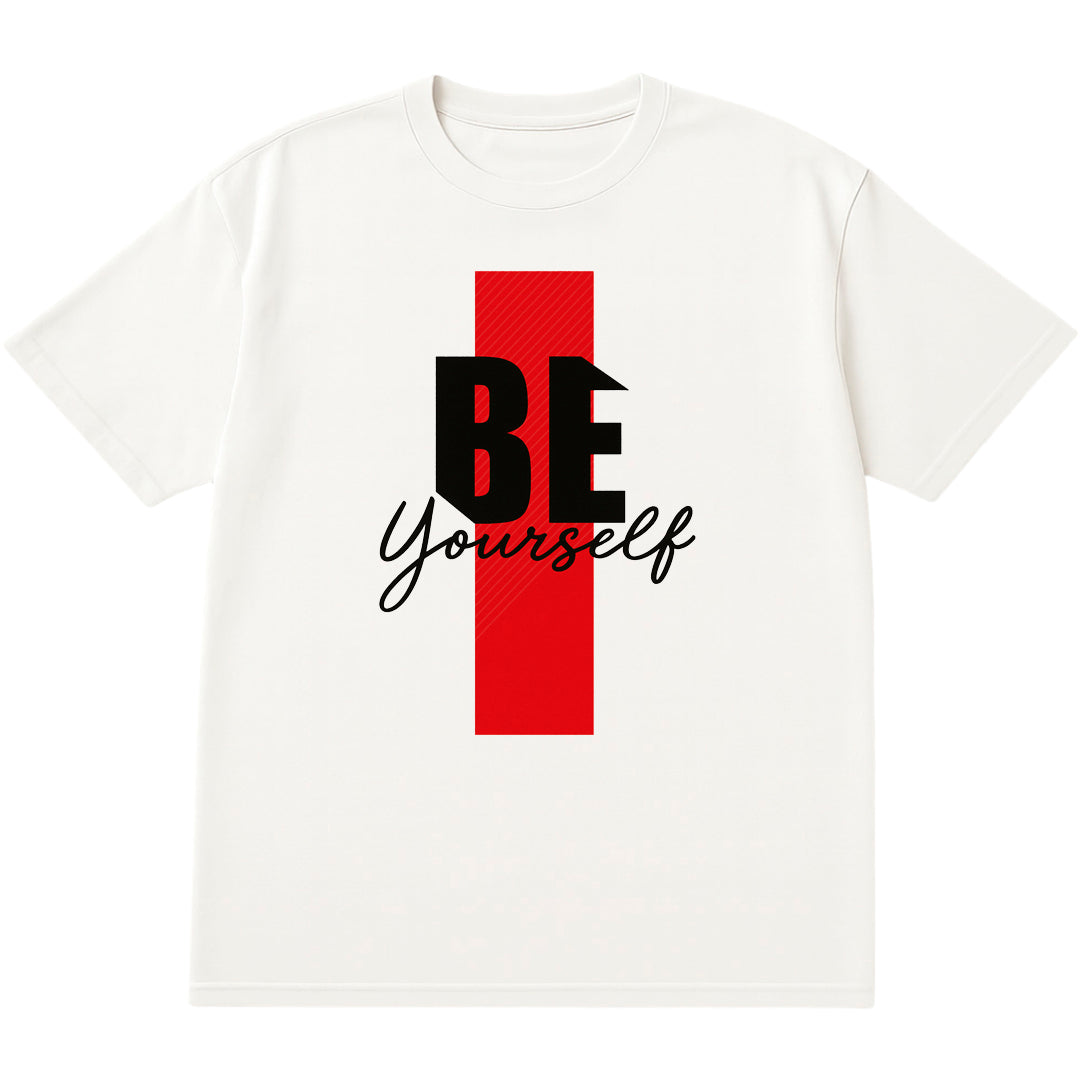 T-shirt | Be Yourself | Mix 3 | Size XL, 2XL, 3XL, 4XL, 5XL, 6XL | 100% COTTON