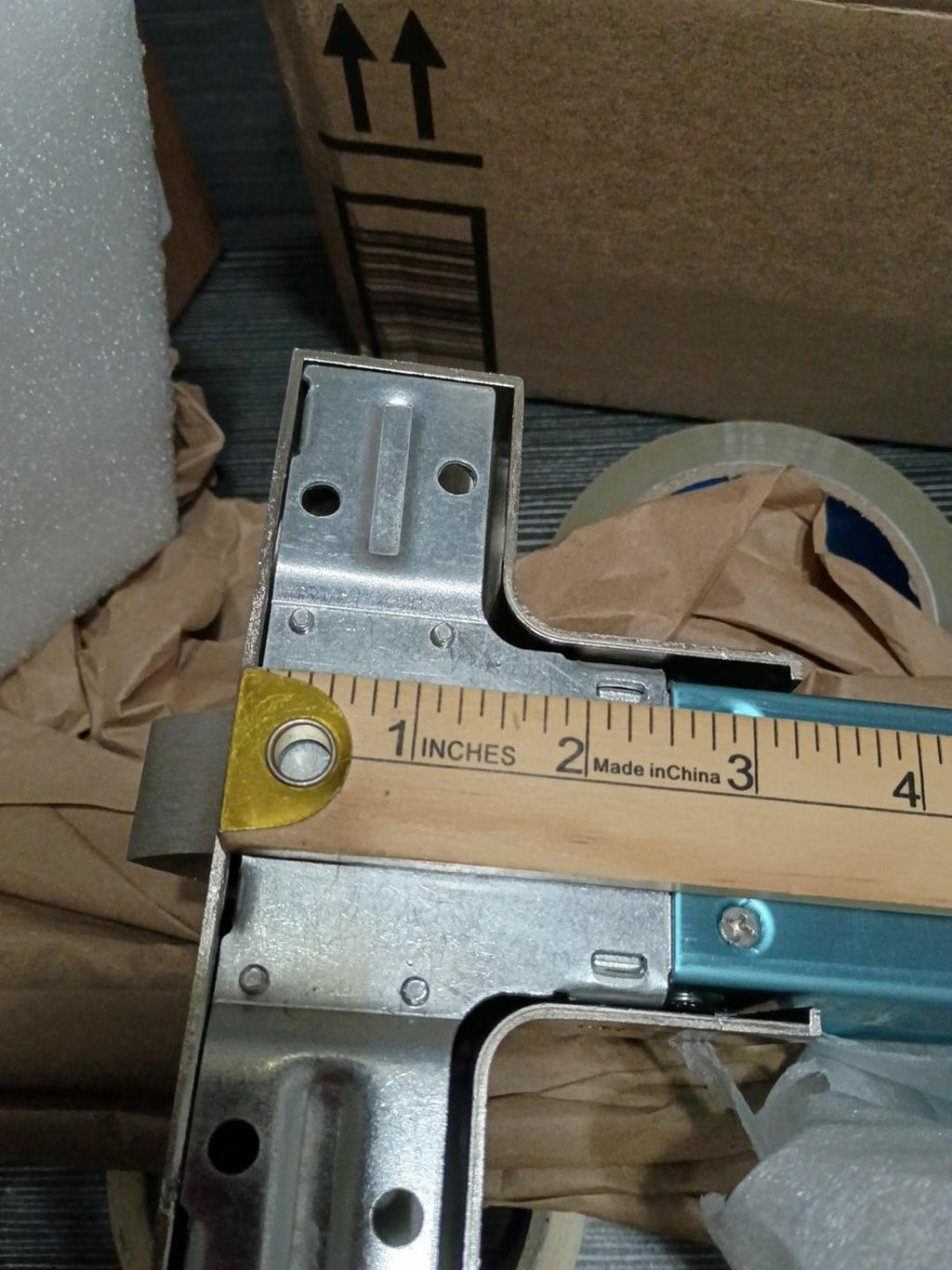 Hawaminent 304 Stainless Steel Panic Bar Exit Device 26-41" Door w/ Lever