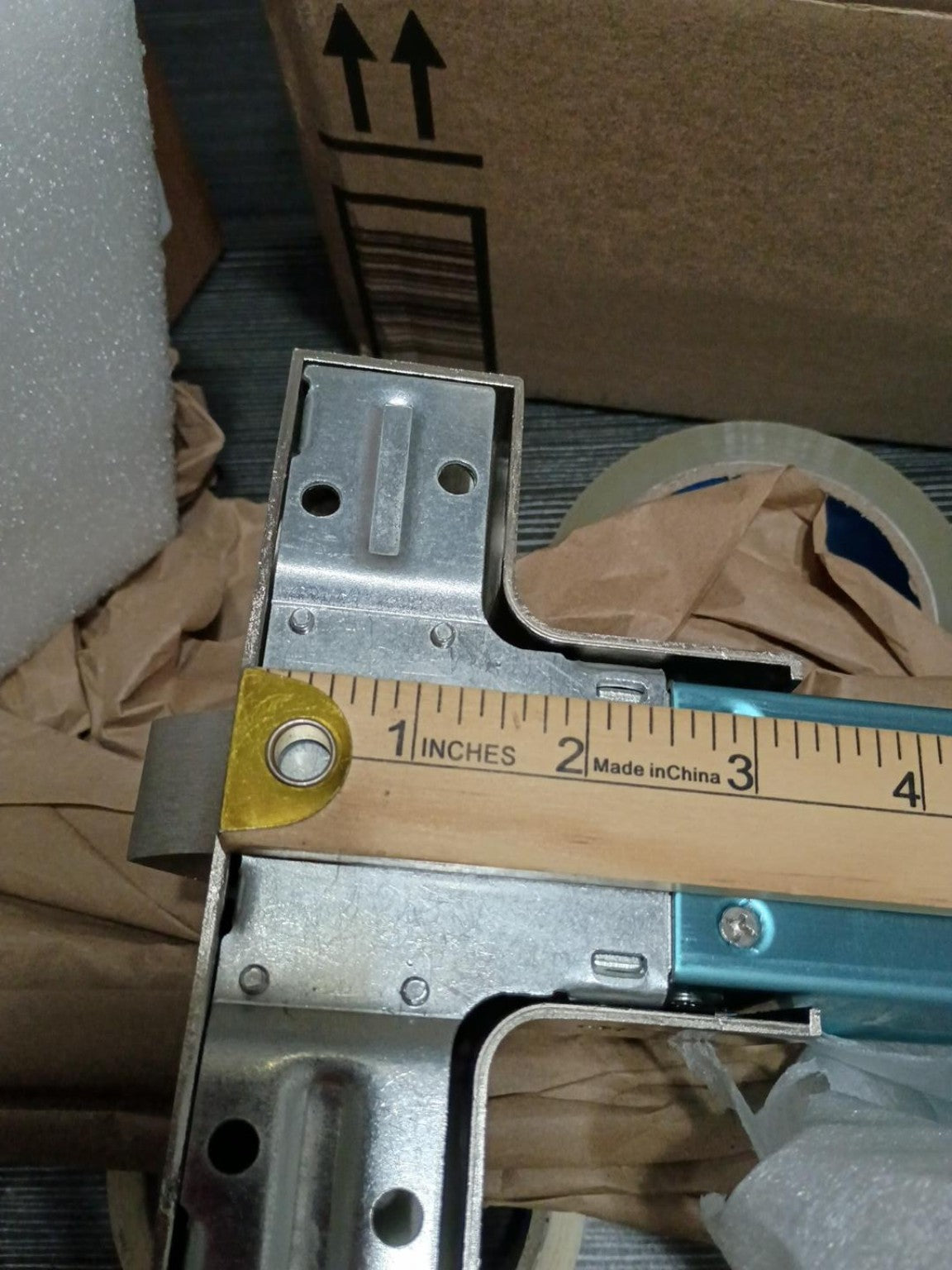 Hawaminent 304 Stainless Steel Panic Bar Exit Device 26-41" Door w/ Lever
