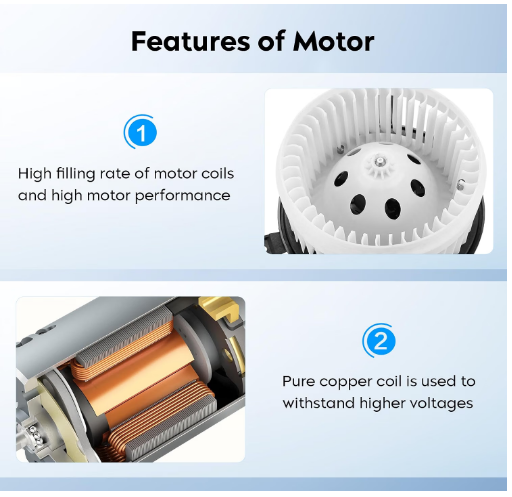 Aeagle Front HVAC Blower Motor for Dodge Durango Grand Cherokee 700216 PM9353