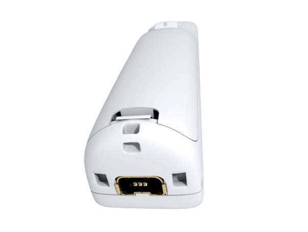 TIANHOO 2-Pack Remote Controllers for Nintendo Wii & Wii U – White – Cases & Straps