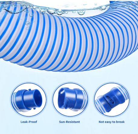 GIESIOE 8 Pack 39" Pool Cleaner Hoses for Zodiac MX6 MX8 Baracuda Twist Lock