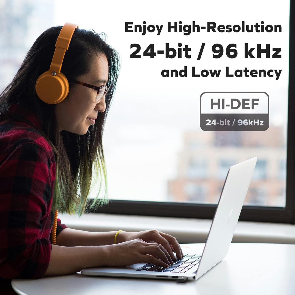 Creative BT-W6 Bluetooth 5.4 LE Audio USB-C Transmitter aptX Lossless PC PS5 Mac