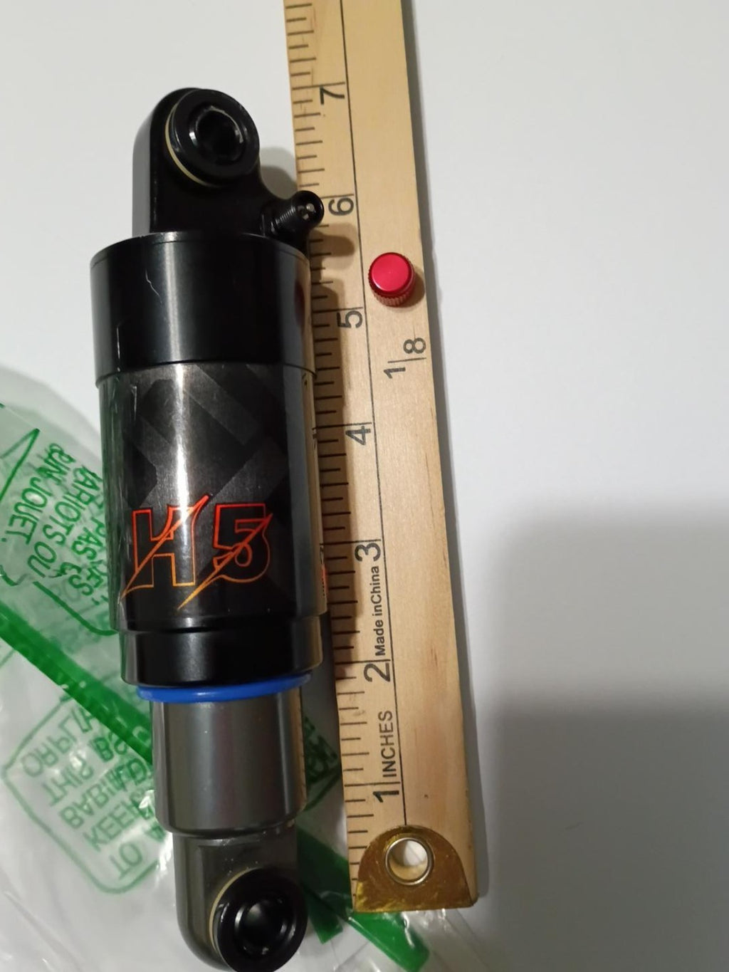 MEROCA H5 125mm Air Pressure Rear Shock Absorber for MTB Bike Scooter