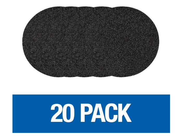 Mercer 44816060 16" Double-Sided Floor Sanding Discs 60 Grit No Hole 20-Pack
