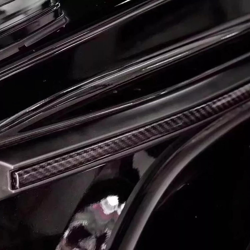 Real Carbon Fiber Side Body Trim For Mercedes G-Class W463 G500 G550 G63 G65