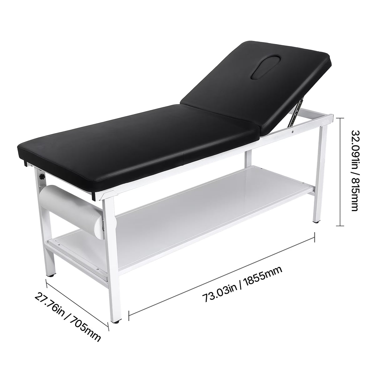 VEVOR Medical Exam Table 500lb Adjustable Backrest Treatment Table Local Pickup