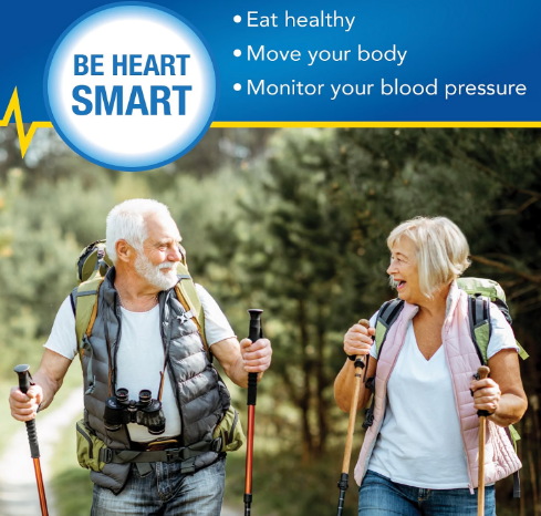 Amazon Basic Care Blood Pressure Monitor Large Cuff 8.6-16.5" 2 User Memory