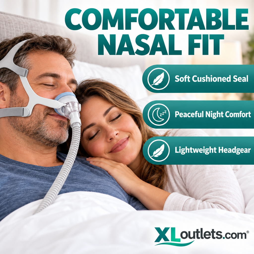 Nasal CPAP Replacement Kit Compatible with AirFit N20 – Medium