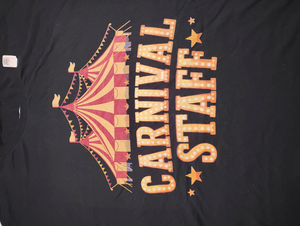 T shirt Carnival Staff 6XLT 100% Cotton