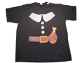 T-shirt Thanksgiving negra 3XL | 100% Cotton