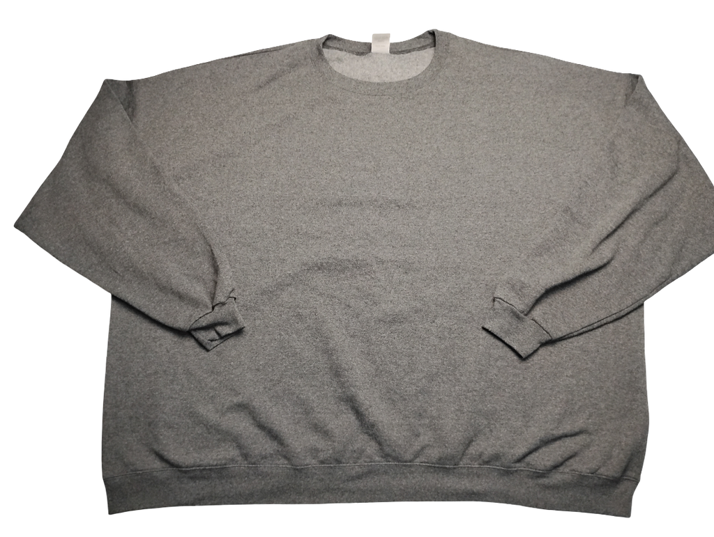 Hanes EcoSmart Unisex Fleece Sweatshirt 4XL (Big & Tall Sizes Available)