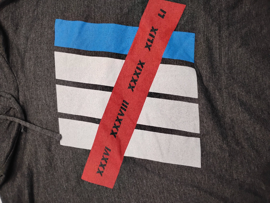 T Shirt hoodies  manga mediana Size 2XL