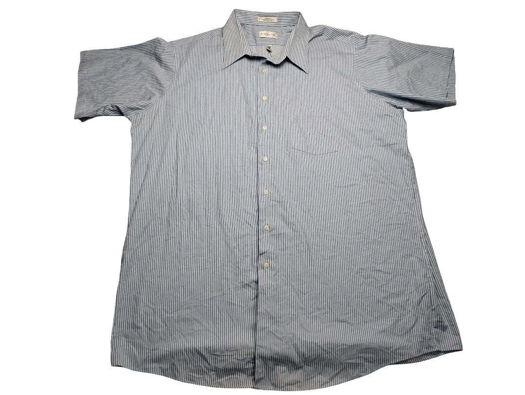 Camisa manga corta Marca VanHeusen Half Sleeve Tall Size 19